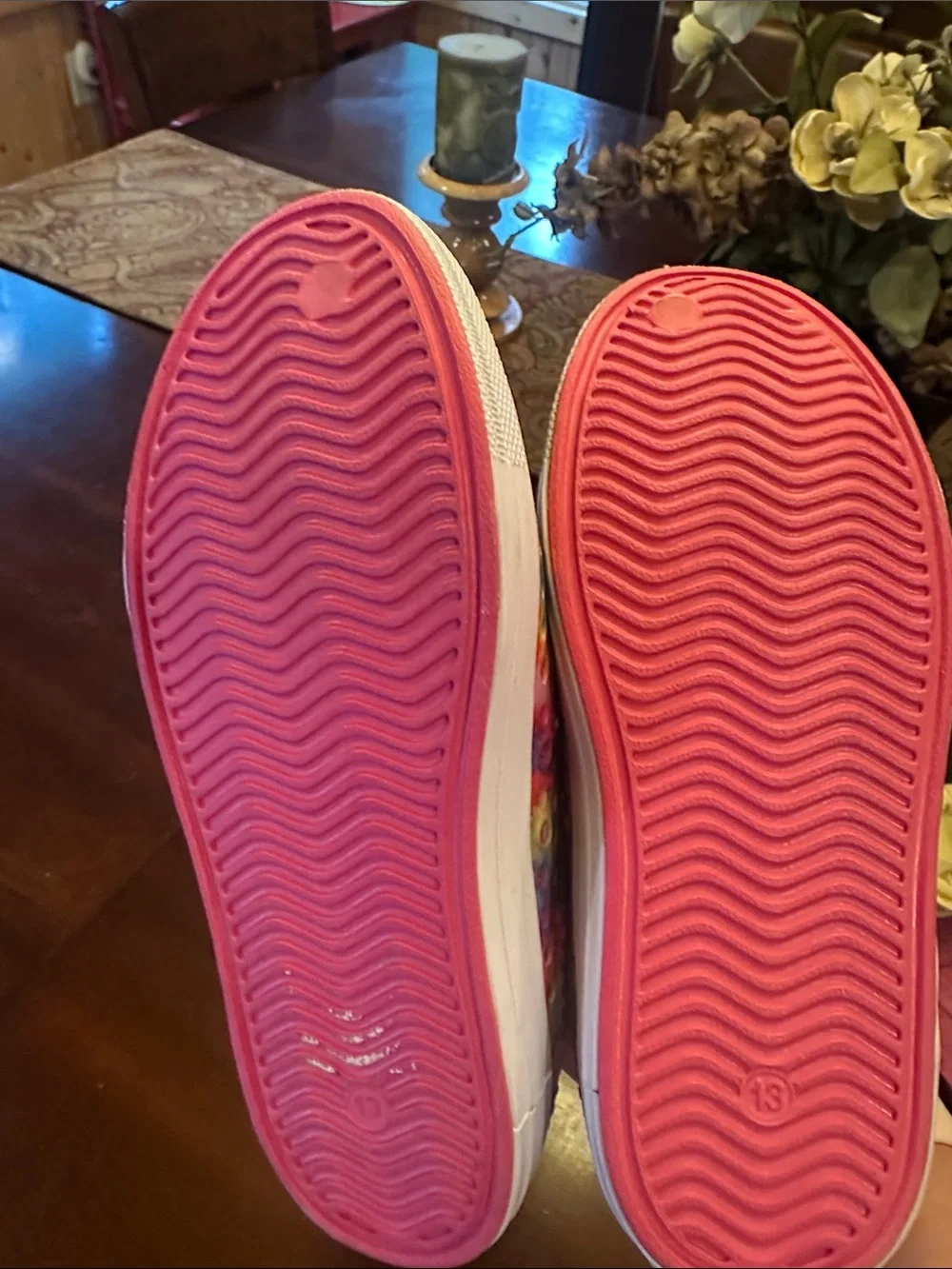 Skechers Kids Tie-Dye Slip-On Sandals in Multicolor with Coral Insole